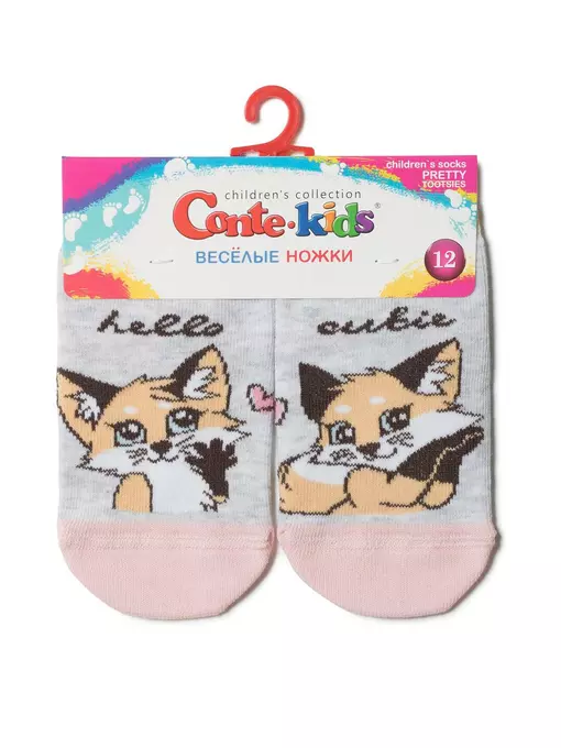 Хлопковые детские носки conte-kids "веселые ножки" 467, 17С-10СП, 12, CONTE-KIDS,  - 2