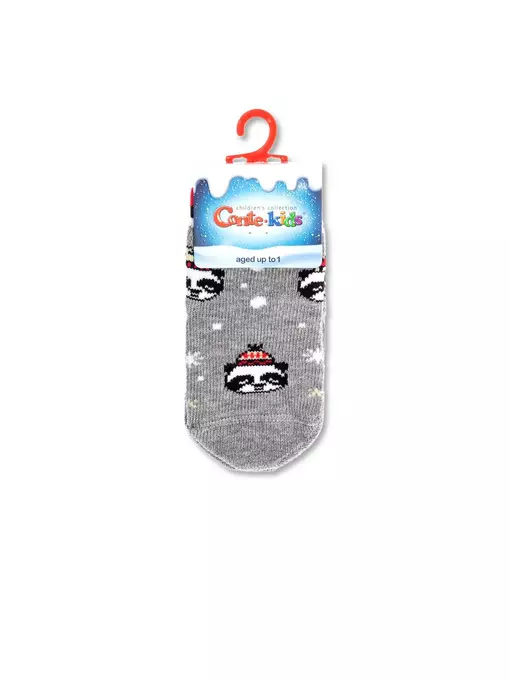 Носки детские новогодние «xmas panda» conte-kids 518, 19С-87СП, 11-12, CONTE-KIDS,  - 2