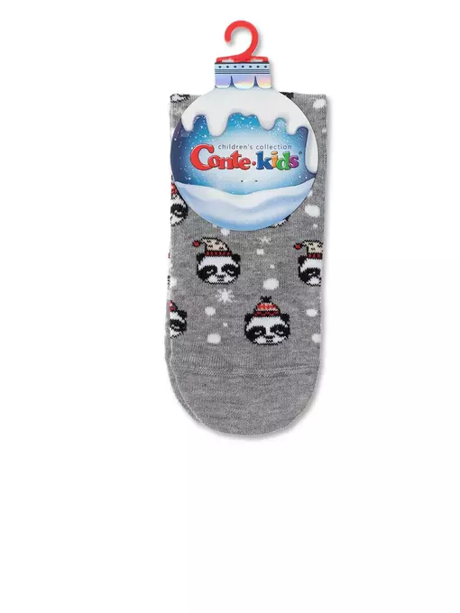 Носки детские новогодние «xmas panda» conte-kids 518, 19С-87СП, 11-12, CONTE-KIDS,  - 5