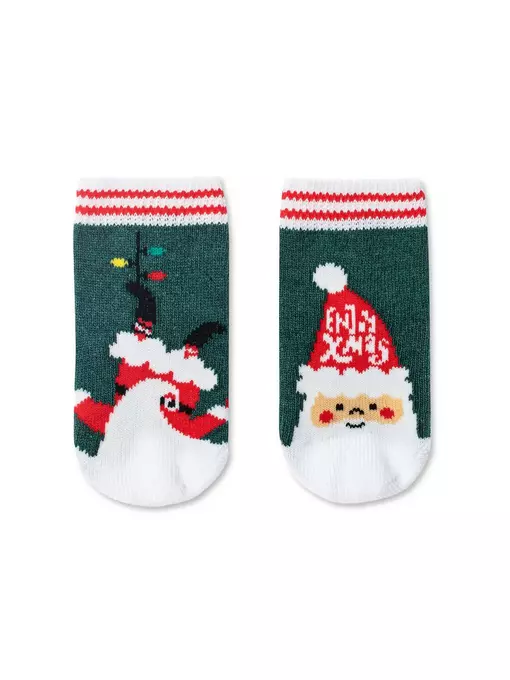 Носки детские новогодние «enjoy xmas» conte-kids 522, 19С-87СП, 11-12, CONTE-KIDS,  - 1