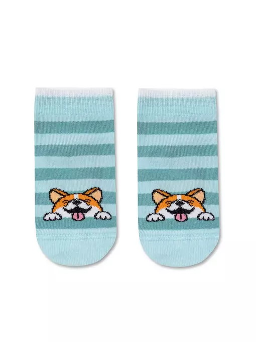 Хлопковые детские носки tip-top (3 пары) 727 ассорти, 5С-11СП, 14, CONTE-KIDS,  - 2