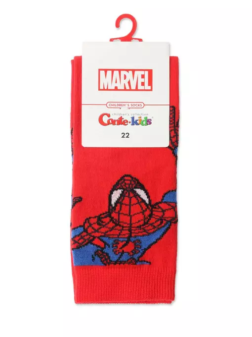 Носки детские с рисунками ©marvel 587 красный, 17С-132/1СПМ, 16, CONTE-KIDS,  - 2