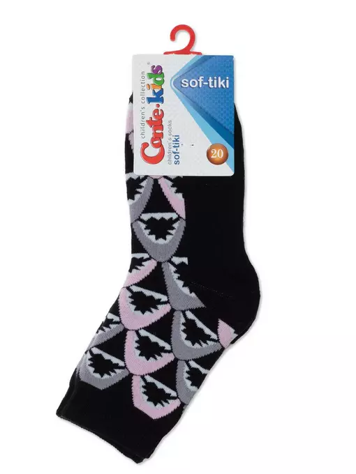 Носки детские махровые sof-tiki "shark" 593 розовый, 21С-13СП, 20, CONTE-KIDS,  - 2