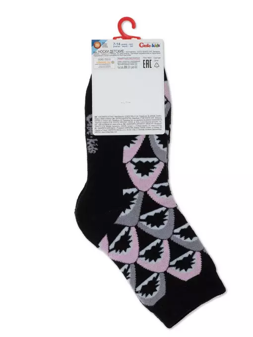 Носки детские махровые sof-tiki "shark" 593 розовый, 21С-13СП, 20, CONTE-KIDS,  - 3