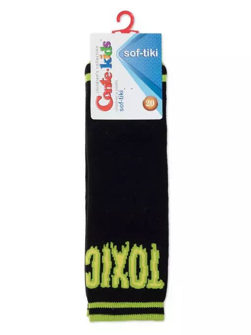 Носки детские махровые sof-tiki "toxic" 595 салатовый, 21С-13СП, 20, CONTE-KIDS,  - 2