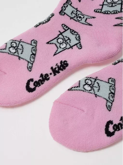 Носки детские махровые sof-tiki "cats" 599 cветло-розовый, 21С-13/1СП, 14, CONTE-KIDS,  - 2