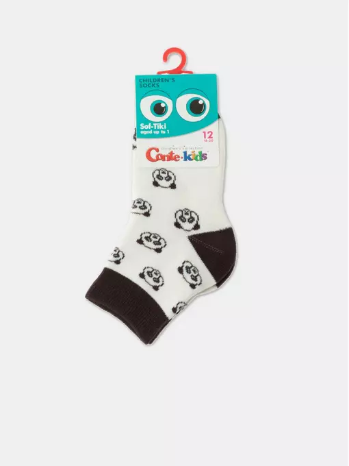 Носки детские махровые sof-tiki "panda" 600 молочный, 21С-13/1СП, 14, CONTE-KIDS,  - 2