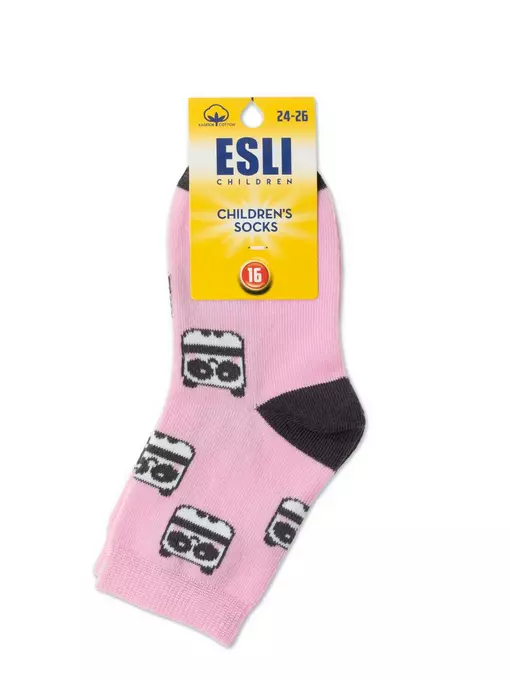 Носки детские esli с рисунками "owl" 645 светло-розовый, 21С-90СПE, 16, ESLI,  - 2