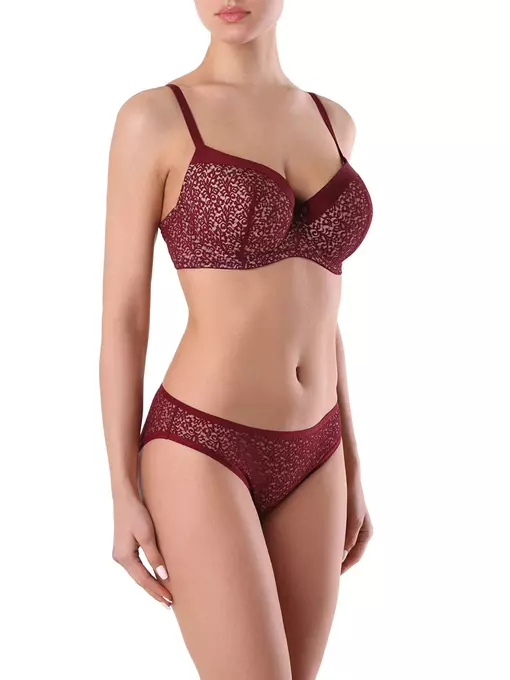 Бюстгальтер tatouage rb3041 бордо, 16С-0074КСП, 70D, CONTE ELEGANT,  - 3