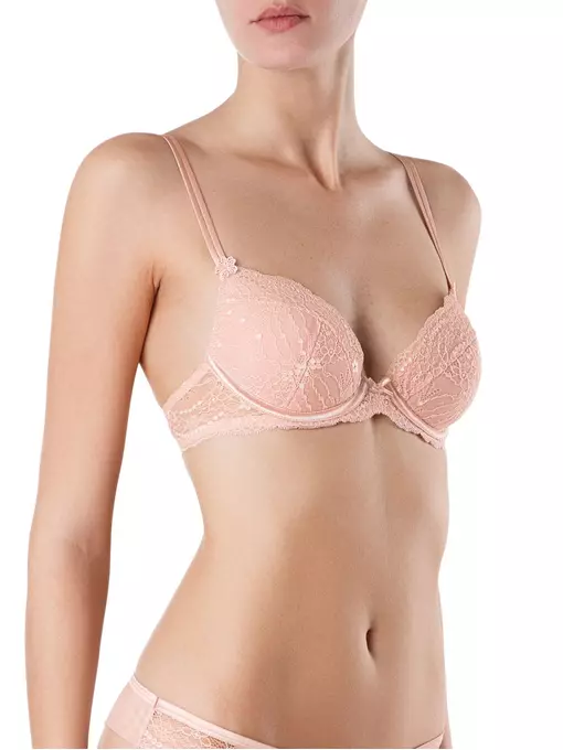 Бюстгальтер push-up на каркасах romantique rb2031 камея, 16С-0080КСП, 70D, CONTE ELEGANT,  - 1