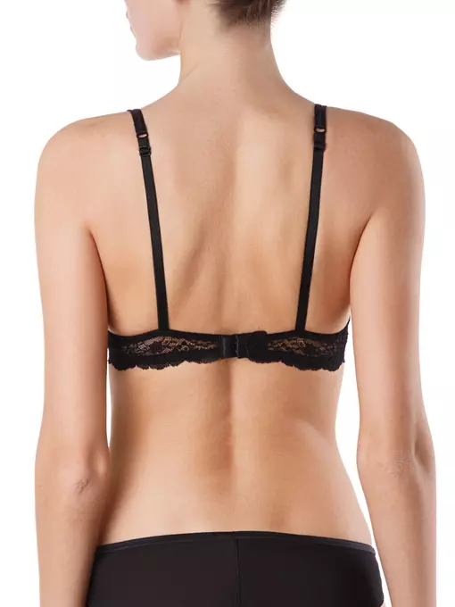 Бюстгальтер пуш-ап на каркасах romantique rb2031 черный, 16С-0080КСП, 70C, CONTE ELEGANT,  - 2