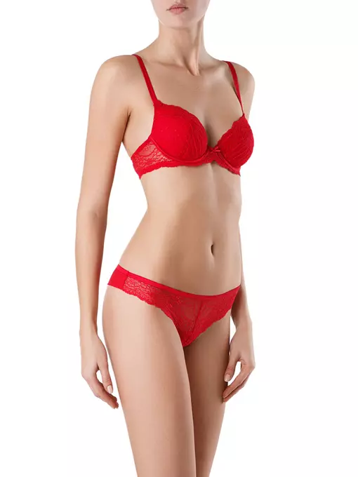 Бюстгальтер romantique rb2031 красный, 16С-0080КСП, 80B, CONTE ELEGANT,  - 3