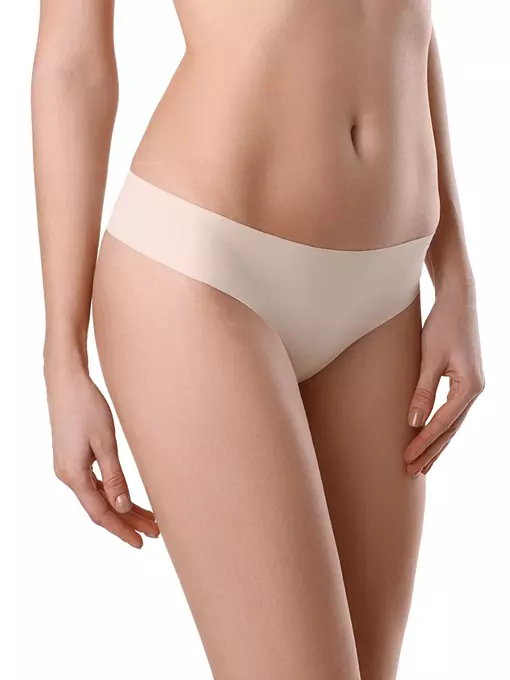 Трусы женские "бразилиана" invisible lbr 975 (в коробке) natural, , 90/XS, CONTE ELEGANT, - 1