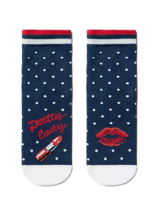 Носки женские conte happy 097 темно-синий, 17С-21СП, 38-39 (25), CONTE ELEGANT,  - 2