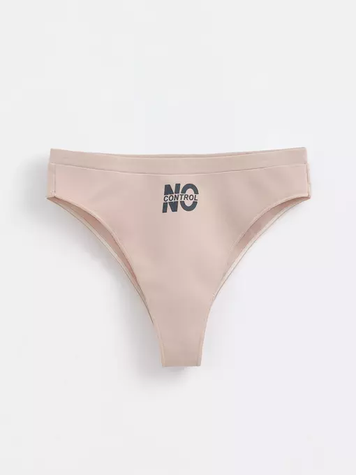 Трусы женские «бразилиана» с тату-рисунками tattoo style lbr 1479 natural, , 98/M, CONTE ELEGANT, - 3