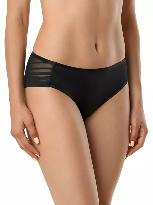 Трусы женские "слип" sport glam rp3081 черный, 19С-0009КСП, 106/XL, CONTE ELEGANT,  - 1