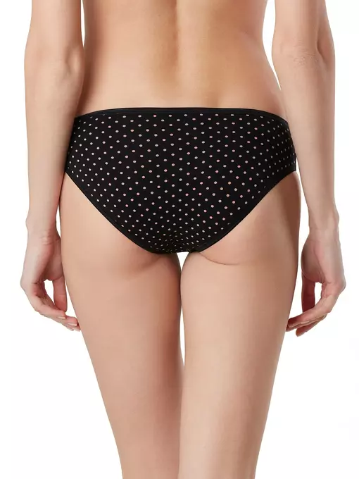 Трусы женские "bikini" lb 2001.3 (в коробке) black-beige, , 102/L, CONTE ELEGANT, - 2