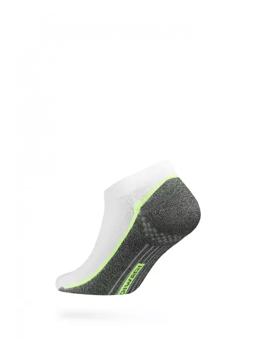 Ультракороткие спортивные носки diwari active 044 белый-темно-серый, 15С-44СП, 42-43 (27), DIWARI,  - 2