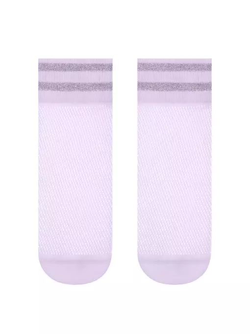 Носки женские conte fantasy (короткие, люрекс)  132 violet, 17С-122СП, 36-39 (23-25), CONTE ELEGANT,  - 2