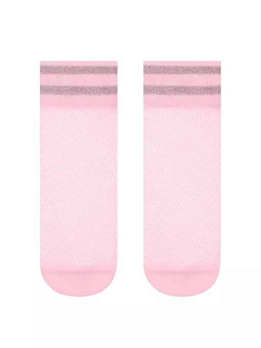 Носки женские conte fantasy (короткие, люрекс)  132 light pink, 17С-122СП, 36-39 (23-25), CONTE ELEGANT,  - 2