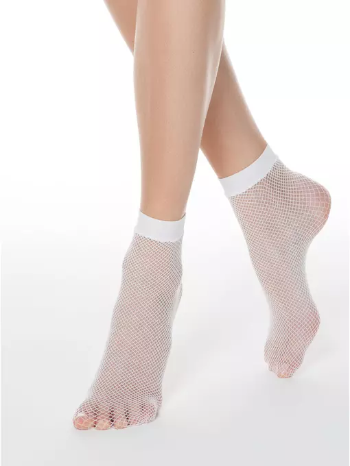 Носки женские conte rette socks-medium bianco, 17С-177СП, 36-39 (23-25), CONTE ELEGANT,  - 1