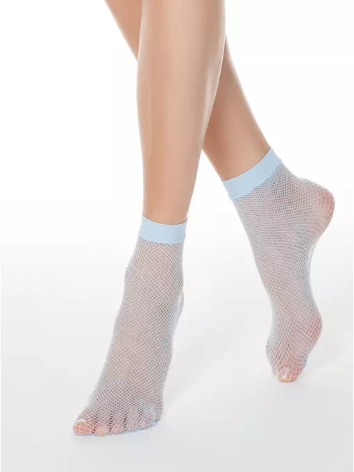 Носки женские conte rette socks-medium light blue, 17С-177СП, 36-39 (23-25), CONTE ELEGANT,  - 1