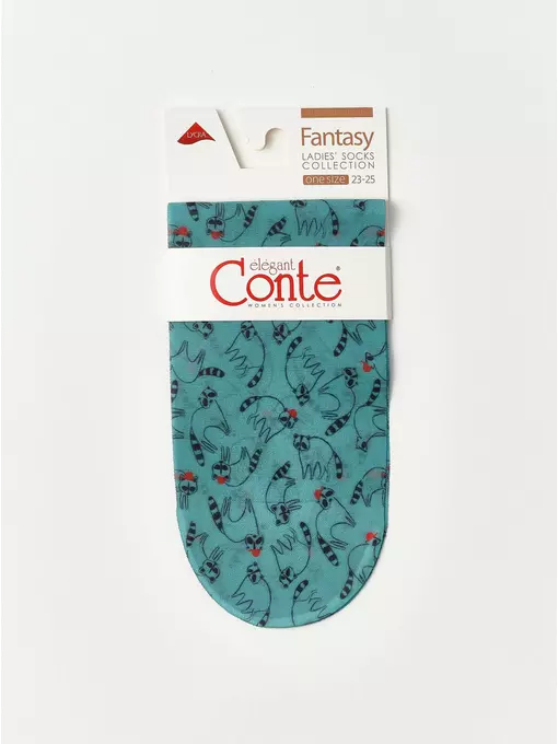 Носки женские conte fantasy с ярким принтом 252 mix, 18С-76СП, 36-39 (23-25), CONTE ELEGANT,  - 4