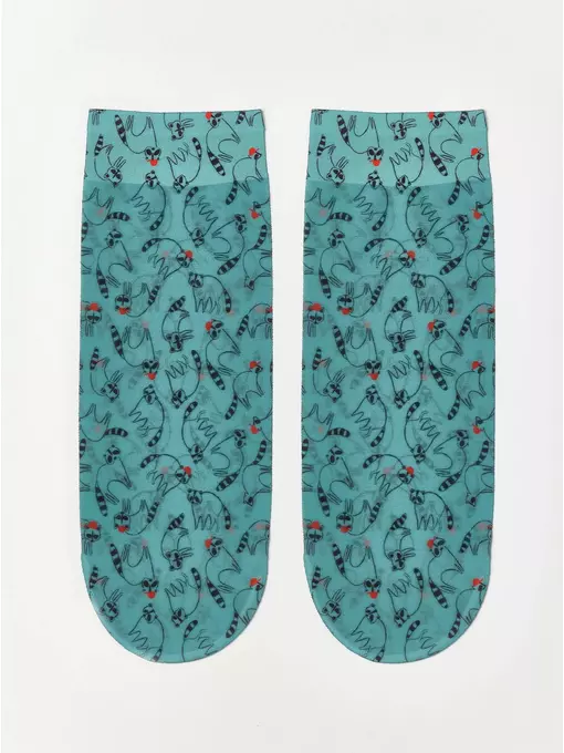 Носки женские conte fantasy с ярким принтом 252 mix, 18С-76СП, 36-39 (23-25), CONTE ELEGANT,  - 3