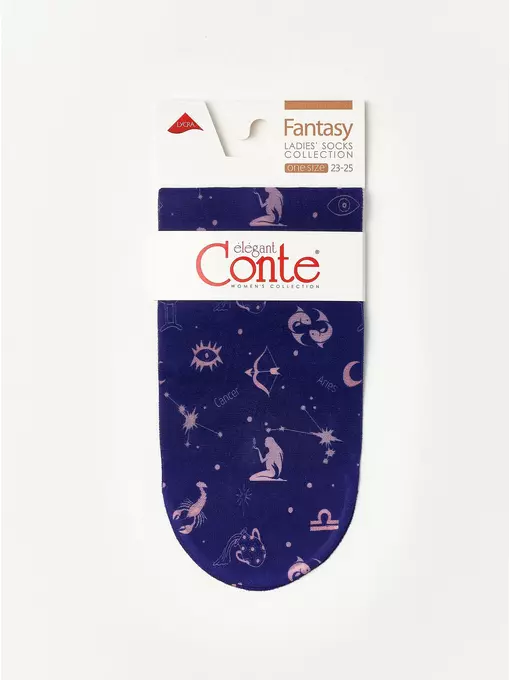 Носки женские conte fantasy с ярким принтом 255 mix, 18С-76СП, 36-39 (23-25), CONTE ELEGANT,  - 4