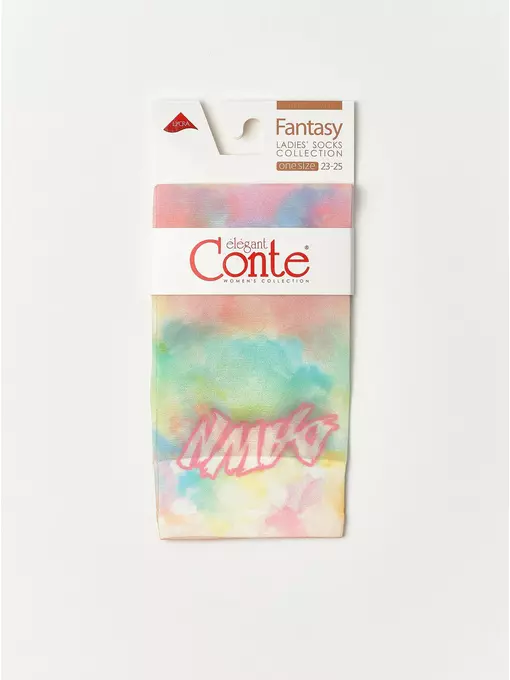 Носки женские conte fantasy с ярким принтом 248 mix, 18С-76СП, 36-39 (23-25), CONTE ELEGANT,  - 4