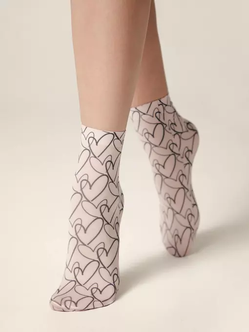Носки женские conte fantasy с рисунком 753 mix, 20С-102СП, 36-39 (23-25), CONTE ELEGANT,  - 2