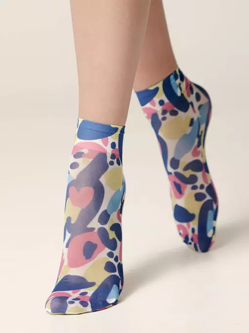 Носки женские conte fantasy с ярким принтом 249 mix, 18С-76СП, 36-39 (23-25), CONTE ELEGANT,  - 2