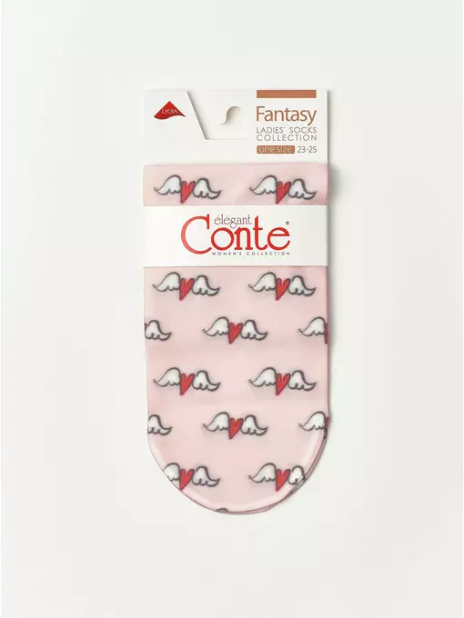 Носки женские conte fantasy с рисунком 752 mix, 20С-102СП, 36-39 (23-25), CONTE ELEGANT,  - 4