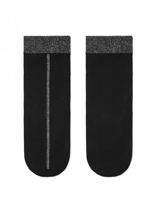 Носки женские conte fantasy (люрекс) 16с-125сп nero, 16С-125СП, 36-39 (23-25), CONTE ELEGANT,  - 3