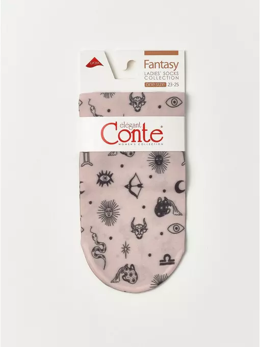 Носки женские conte fantasy с рисунком 754 mix, 20С-102СП, 36-39 (23-25), CONTE ELEGANT,  - 4