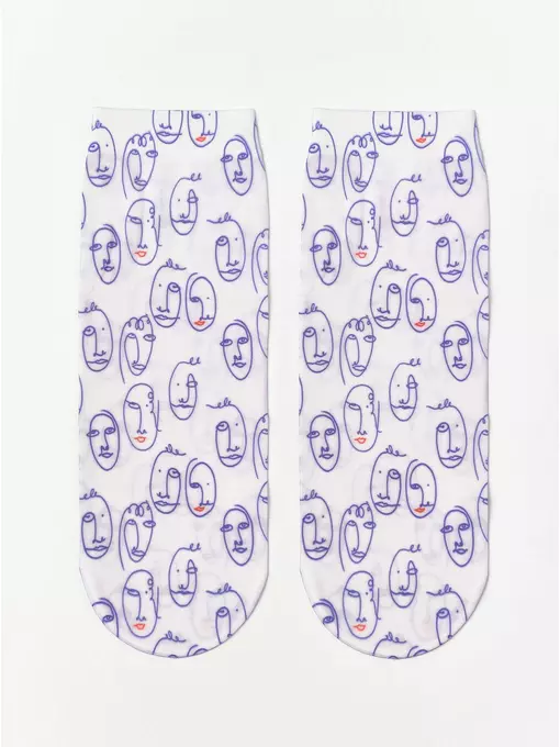 Носки женские conte fantasy с рисунком 763 mix, 20С-102СП, 36-39 (23-25), CONTE ELEGANT,  - 3