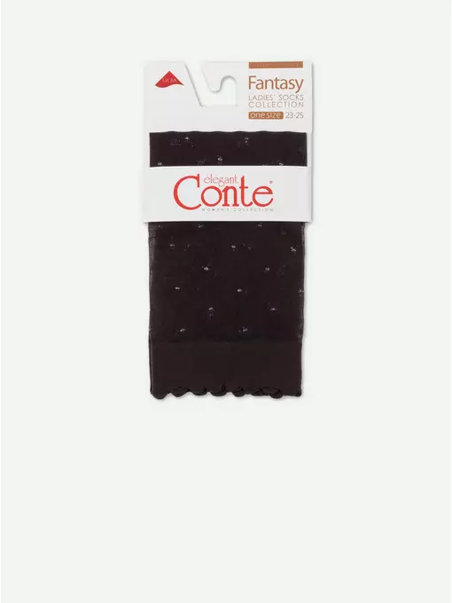 Носки женские conte fantasy 20с-85/1сп grafit, 20С-85/1СП, 36-39 (23-25), CONTE ELEGANT,  - 2