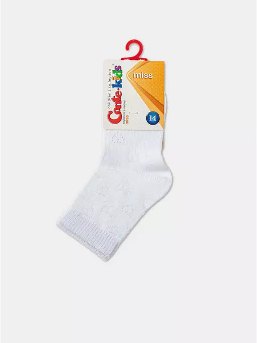 Ажурные детские носки miss 696 белый, 20С-204СП, 16, CONTE-KIDS,  - 2