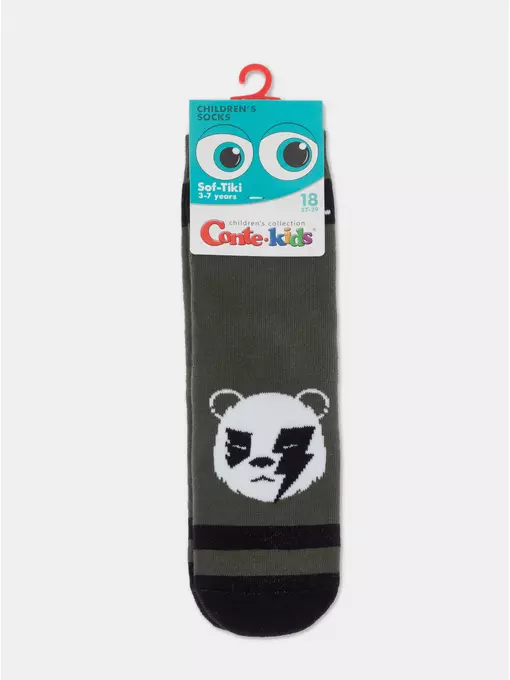 Носки детские махровые sof-tiki "bear error" 597 хаки, 21С-13СП, 16, CONTE-KIDS,  - 4