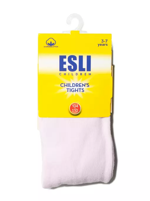 Хлопковые детские колготки esli (однотонные) 000 cветло-розовый, 19С-188СПЕ, 80-86 (14), ESLI,  - 2