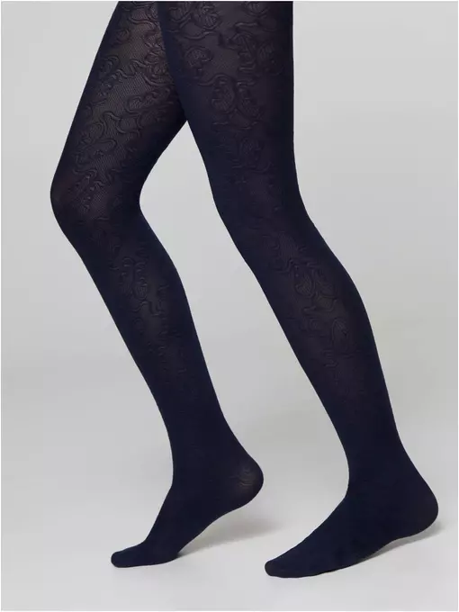 Фантазийные детские колготки с рисунком ketty nero, 20С-111СП, 116-122, CONTE ELEGANT,  - 2