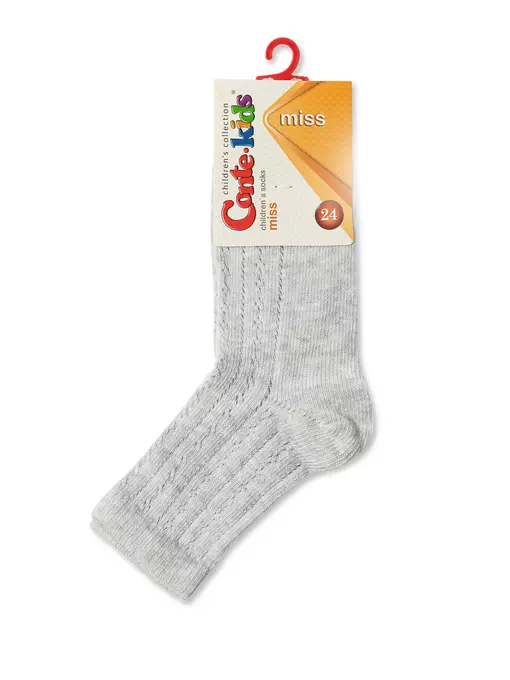 Носки детские conte-kids miss 112 светло-серый, 7С-76СП, 22, CONTE-KIDS,  - 2
