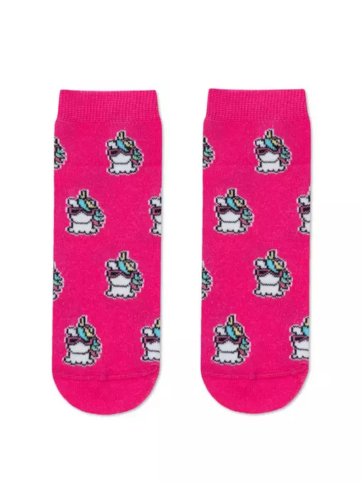 Носки детские esli с рисунками "unicorn" 641 малиновый, 21С-90СПE, 14, ESLI,  - 2