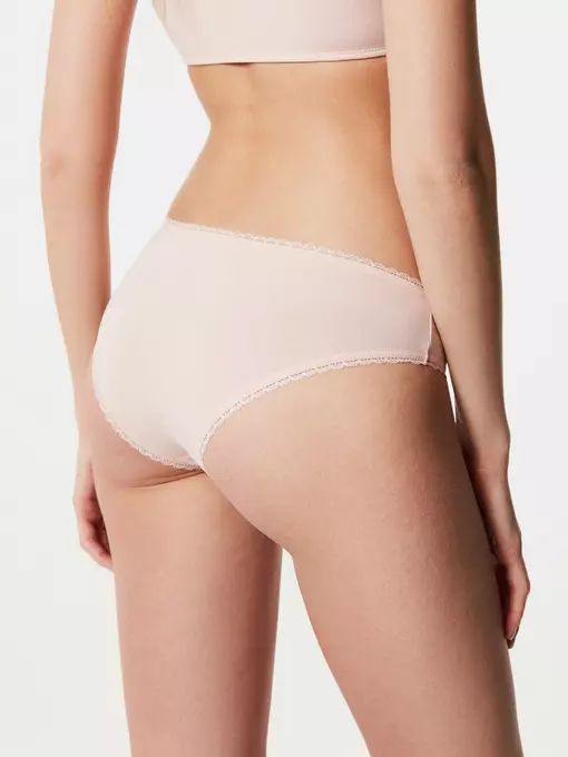 Трусы женские "hipster" basic line lhp 2031 (вешалка) peach, 20С-1093ТСП, 98/M, CONTE ELEGANT,  - 2