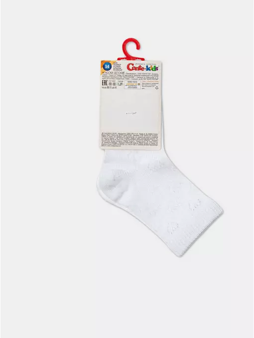 Ажурные детские носки miss 696 белый, 20С-204СП, 16, CONTE-KIDS,  - 3