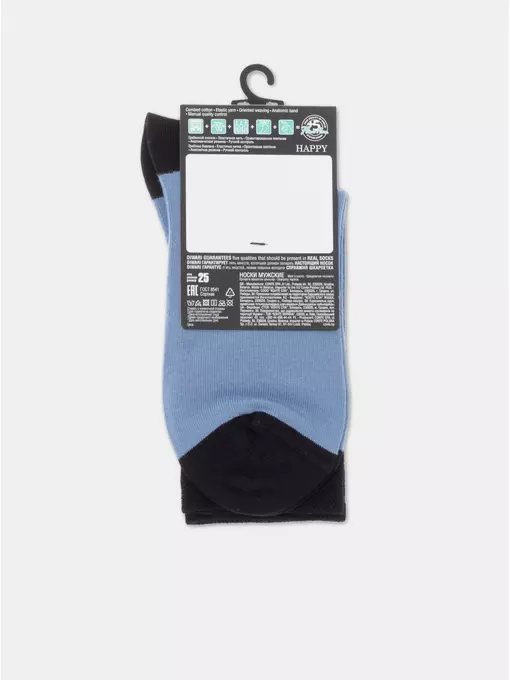 Носки мужские diwari happy 163 светлый джинс, 17С-151СП, 40-41 (25), DIWARI,  - 4