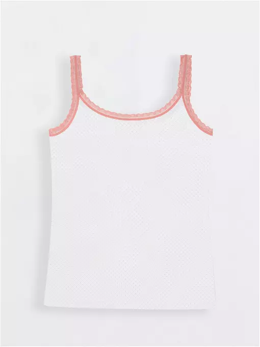 Топ женский  lazy days conte lt 1002 white-dusty rose, 18С-790ТСП, 170-84/XS, CONTE ELEGANT,  - 4