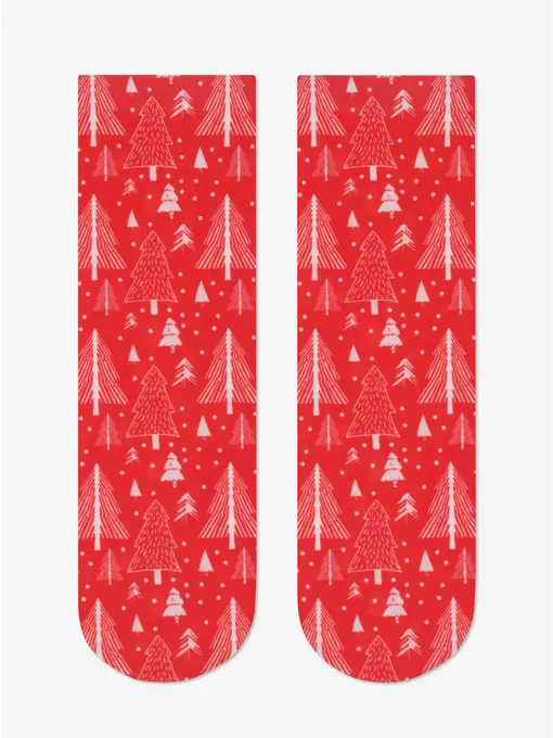 Носки женские с новогодними рисунками conte fantasy 70 131, 17С-34СП, 36-39 (23-25), CONTE ELEGANT,  - 4