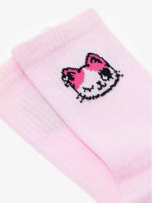 Удлиненные детские носки conte-kids active 928 светло-розовый, 20С-167СП, 18, CONTE-KIDS,  - 2