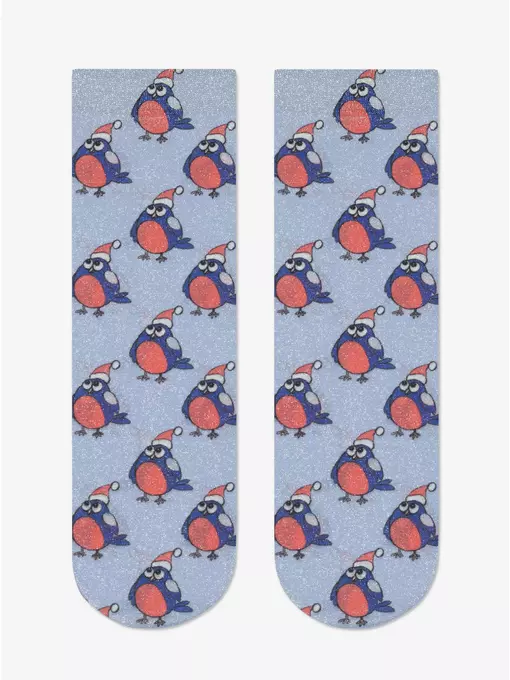 Женские новогодние носки fantasy new year 612 mix, 21С-151/1СП, 36-39 (23-25), CONTE ELEGANT,  - 4